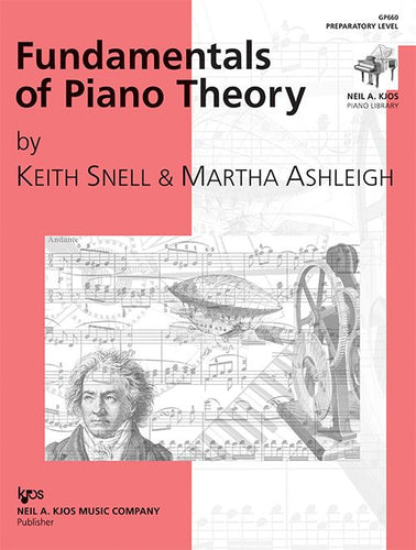 Fundamentals of Piano Theory Prep Level