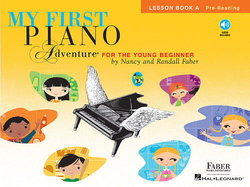 My First Piano Adventure Lesson Book A- Pre-Reading- with CD