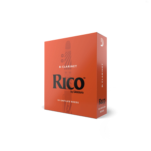 Rico Bb Clarinet Reeds Strength 2.0, 10-Pack