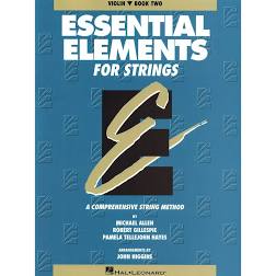 Essential Elements for Strings- Violin- Book 2- blue book