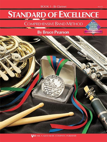 Kjos- Standard of Excellence- Book 1- Bb Clarinet- Enhanced Comprehensive Band Method